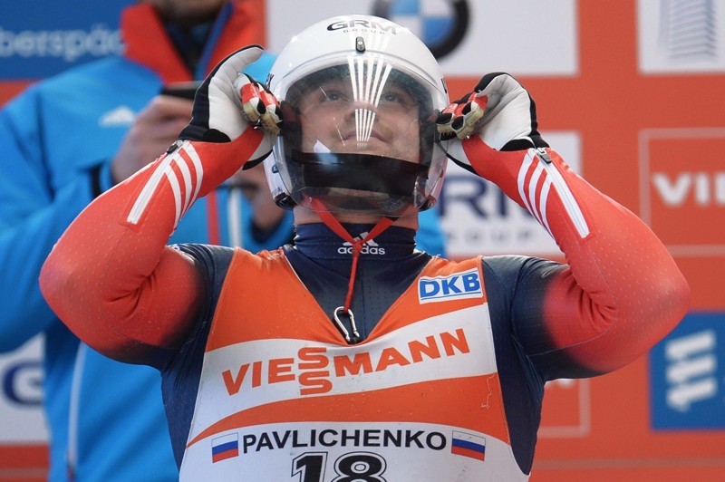 Саночник Павличенко принёс России золото чемпионата Европы