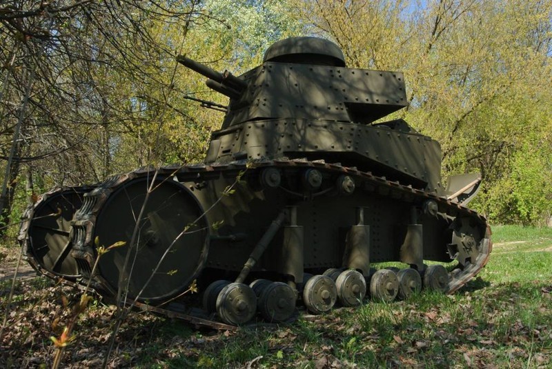 Реплика танка МС-1 обр. 1930г. своими руками