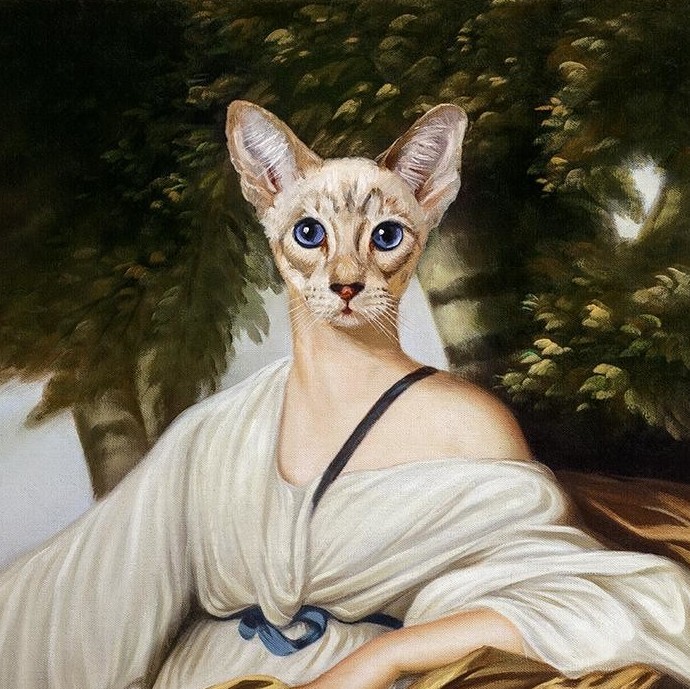 Софи Марсо из серии женщины-кошки, 2011 год
