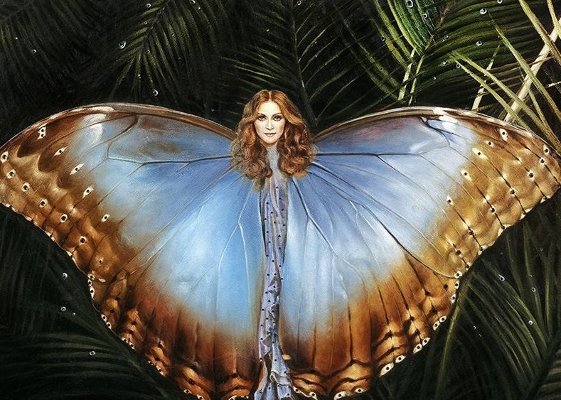 Мадонна, как бабочка, 2008 од