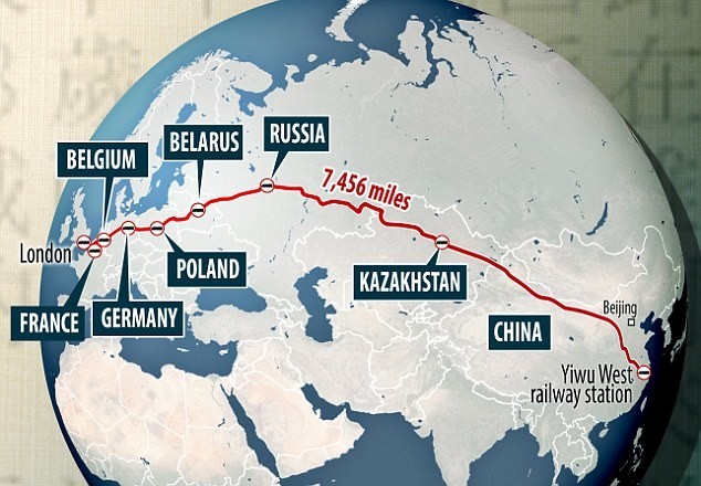Новый шёлковый путь: Китай отправил первый грузовой поезд в Великобританию