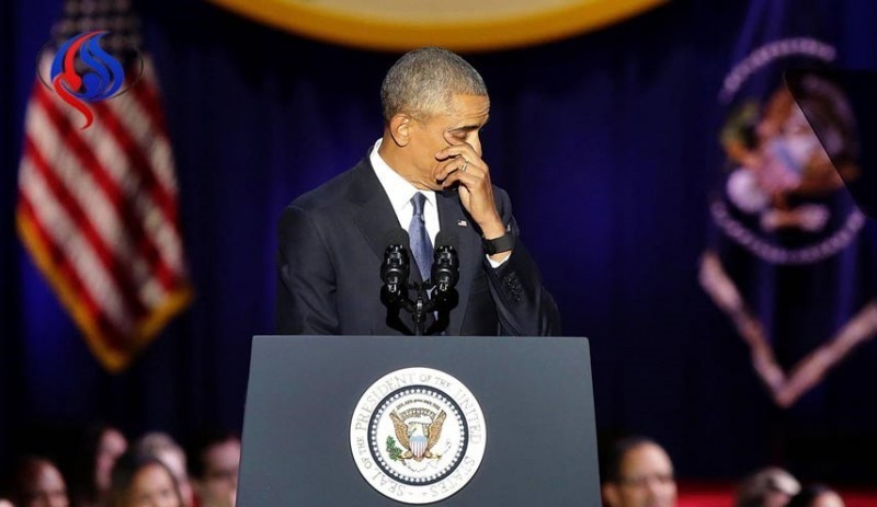 Последний раз Обама. Трогательная речь кровавого президента