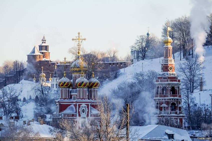 Очарование городов русских при -35С