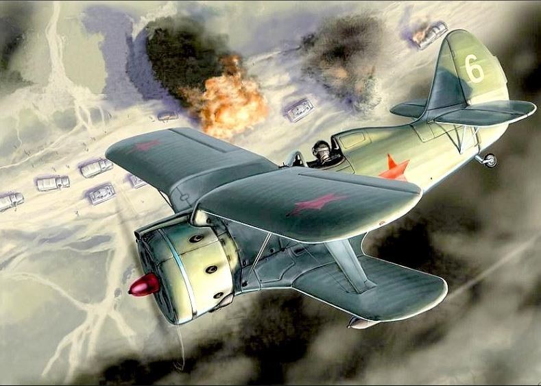 Подвиг советского летчика А.А. Куксина