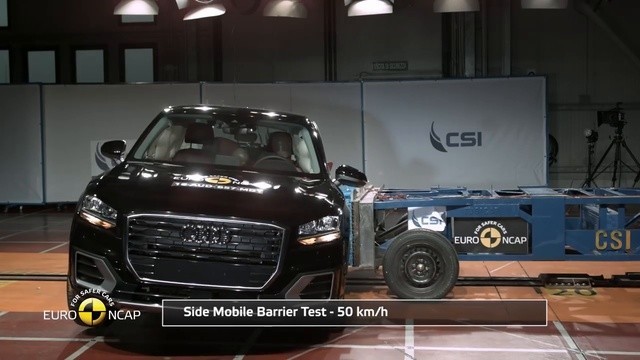 Кроссовер Audi Q2 прошел краш-тест Euro NCAP на 5 звезд