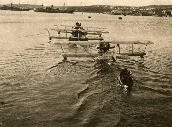 Как русский аэроплан взял на абордаж вражеское судно в 1917 году