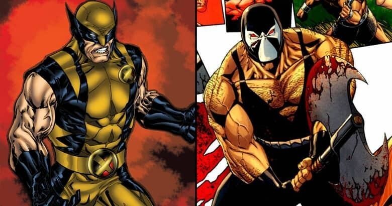 5. Росомаха (Marvel) и Бейн (DC) 