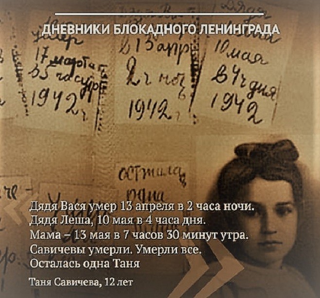 Выдержки из дневников жителей блокадного Ленинграда описывают ужасы того времени лучше любых других слов.