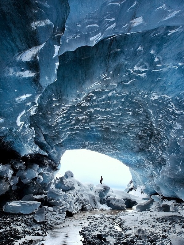 Пещера Svínafellsjökull – ледяное сердце Исландии