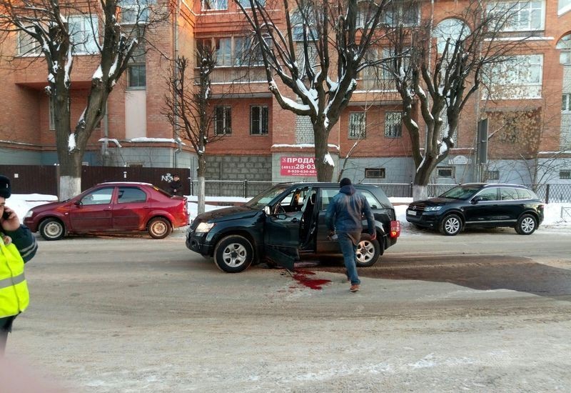В Рязани взорвался автомобиль в котором ехала девушка
