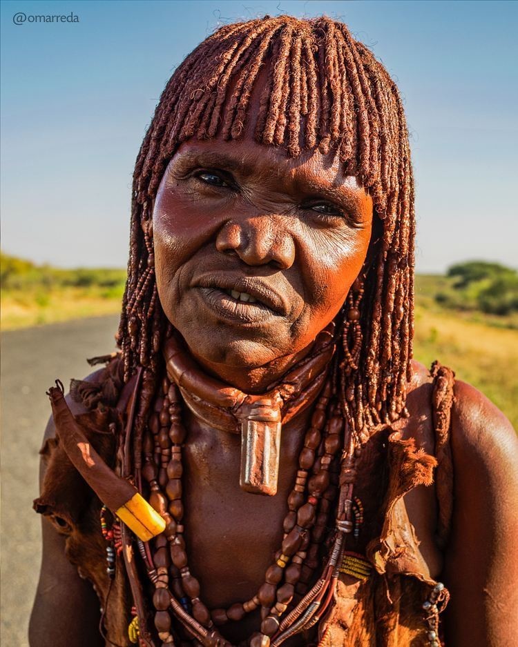Причудливая красота женщин эфиопских племен