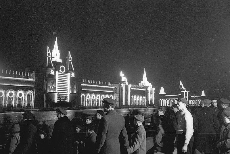 Москва довоенная, Москва послевоенная