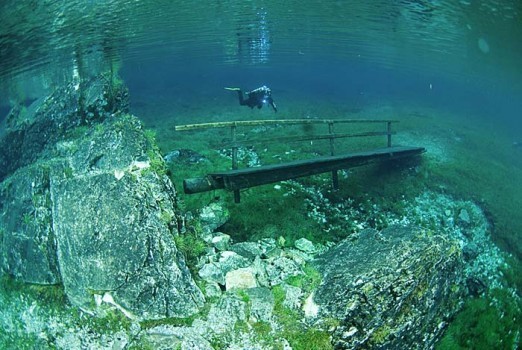 Парк, который полгода находится под водой