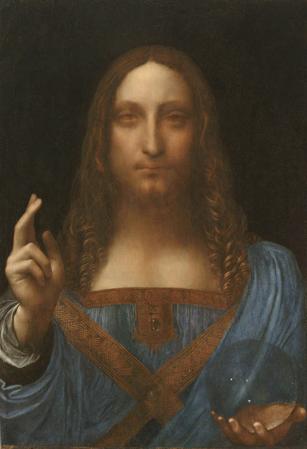 XI место - "Спаситель мира", Леонардо да Винчи