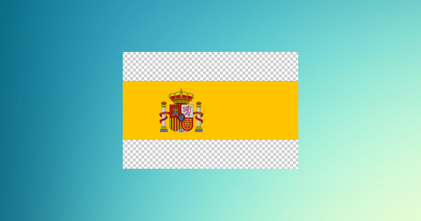Какой цвет &quot;вырезали&quot; с флага Испании?