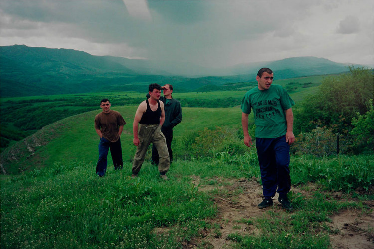 6. Автандил с друзьями, Кавказ, Грузия, 1993 год