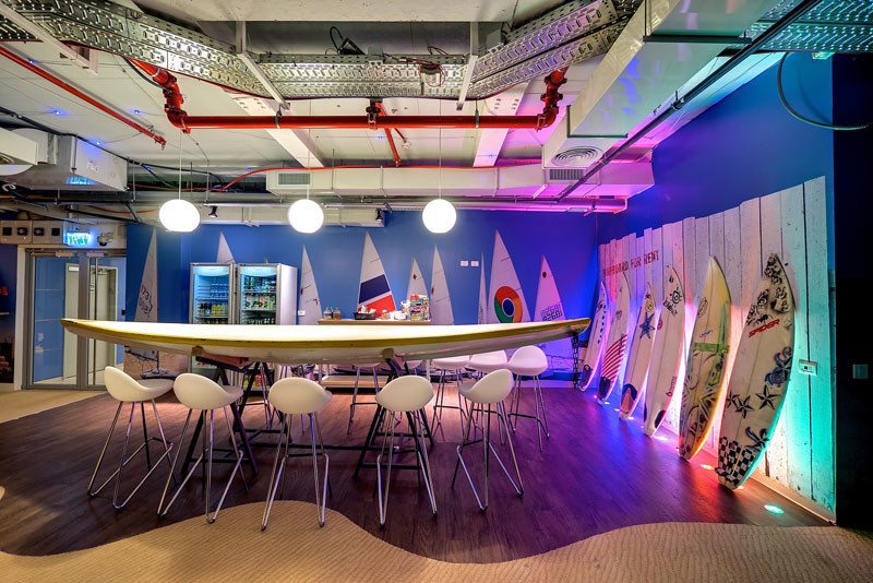 Креативный офис компании Google