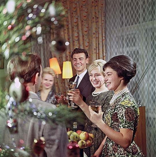 Новый год, Н. Козловский, 1961: