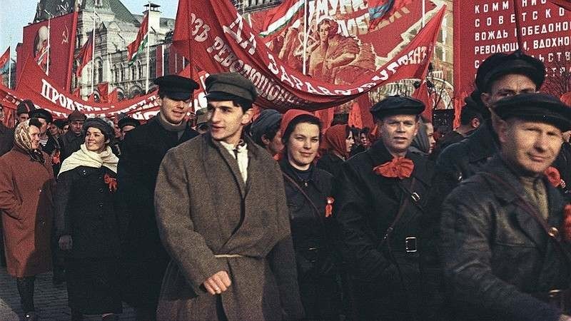 Юбилейный парад на Красной площади, 1967: