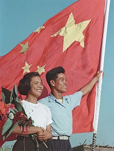 "Молодые строители нового Китая". Дмитрий Бальтерманц, 1954 год