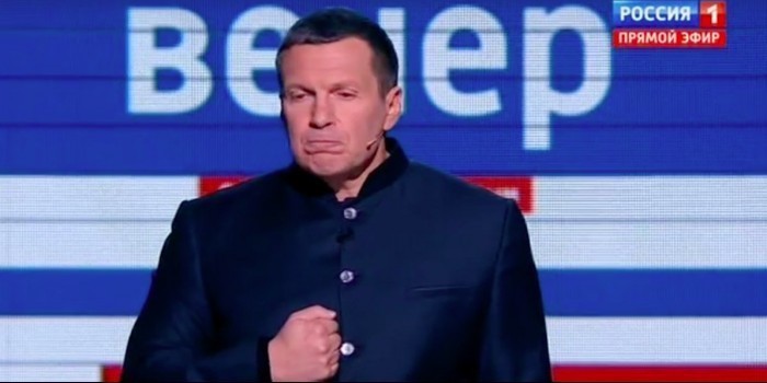 "Народ не любите?": Соловьев раскритиковал Чубайса в прямом эфире