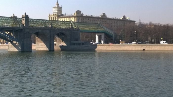 «Корабль-призрак» на Москве-реке
