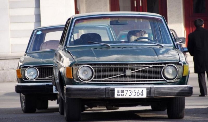 40-летние Volvo до сих пор ездят по северокорейским улицам