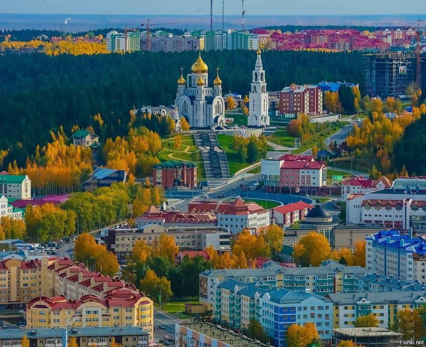Яркие краски Ханты-Мансийска