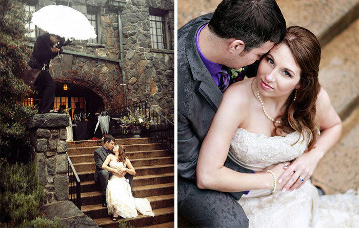 15 свадебных фотографов, готовых на все ради отличного кадра