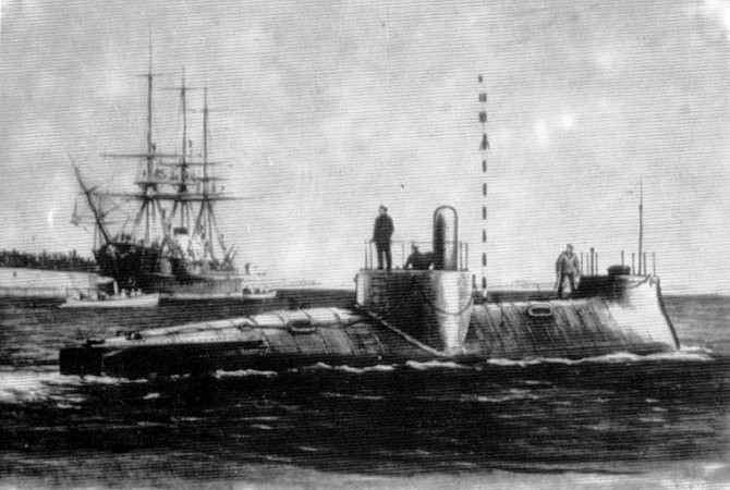 Подводная лодка Александровского (фотография).