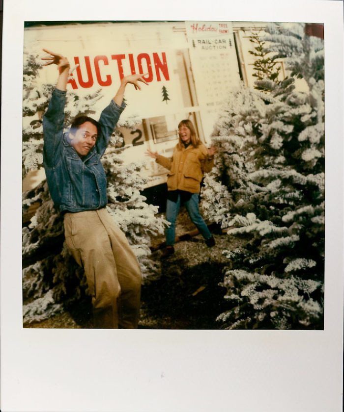 7 декабря 1990 года: нельзя не подурачиться, выбирая рождественскую елку