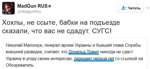 Политические комментарии соцсетей - 59