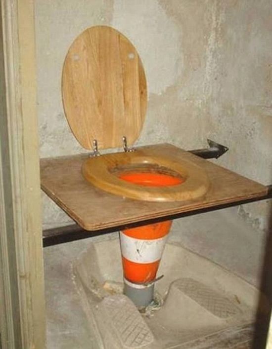 Подборка странных туалетов