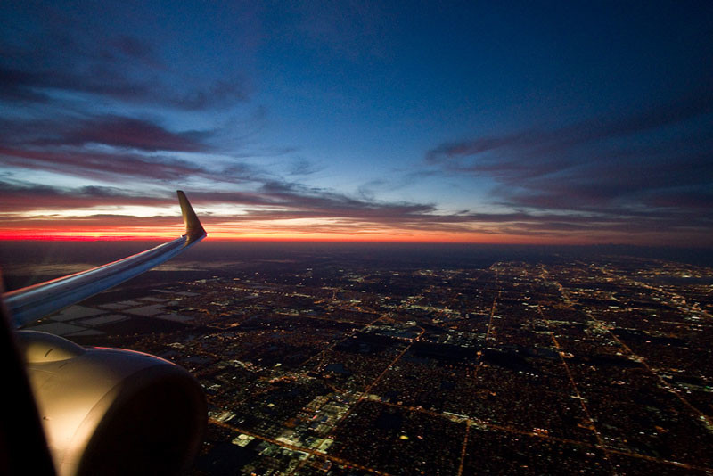 Мир из окна самолета