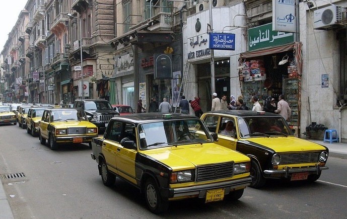 4. Такси ВАЗ-2101 в Египте