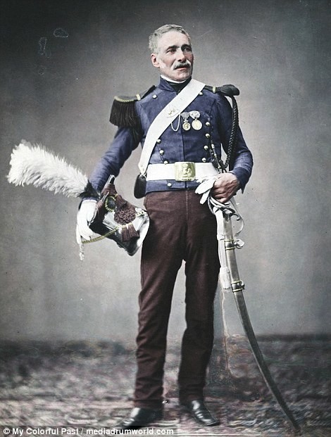 Невероятные восстановленные фотографии солдат армии Наполеона