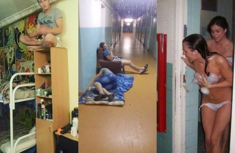 Весело и страшно. 38 фото из современных российских общежитий 