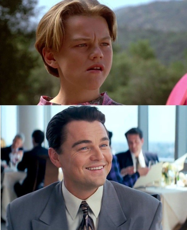 Леонардо Ди Каприо. Зубастики 3 (Critters 3, 1991) - Волк с Уолл-стрит (The Wolf of Wall Street, 2013).