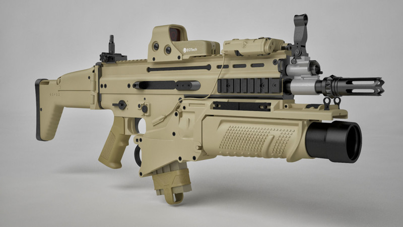 Американская автоматическая винтовка FN SCAR 