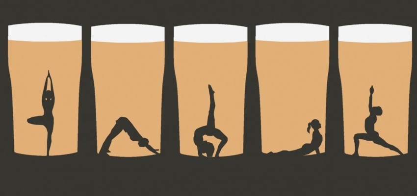  Как познать дзен с помощью пива? Пивная йога!