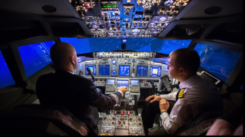 Авиасимулятор Boeing-737 в центре Москвы... для всех