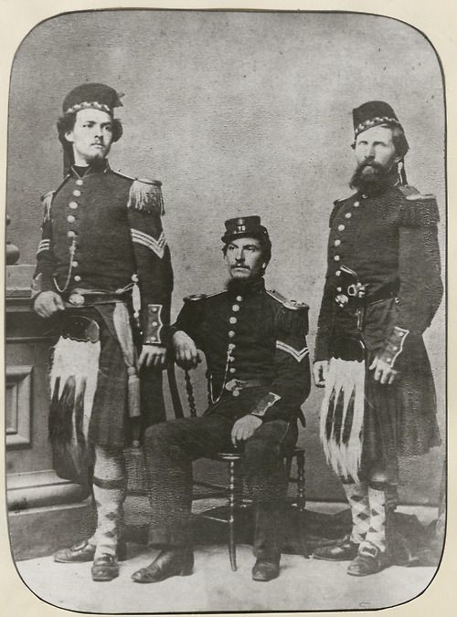Горцы-шотландцы, 49-й полк, воевавший на стороне Союза