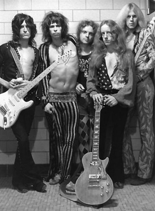 21.  Aerosmith в середине 70-х годов
