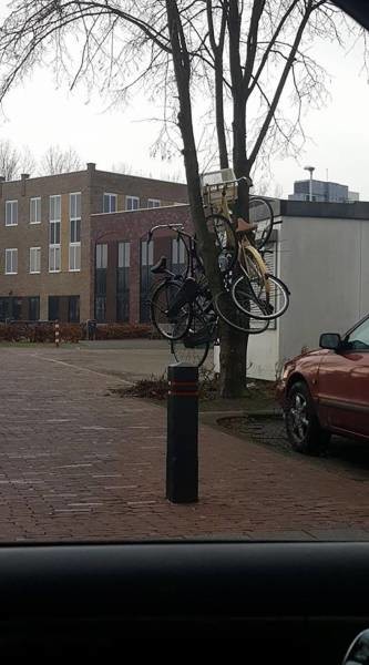 Парковка для велосипедистов 