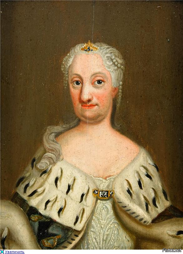 Портрет шведской королевы Ульрики Элеоноры, сестрs Карла XXII