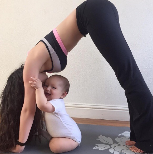 Йога с малышом 