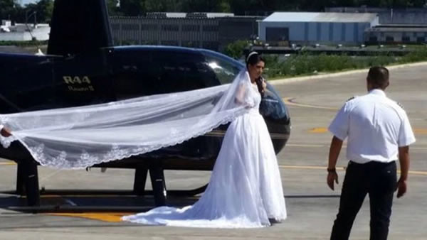 Бразильская невеста, которая погибла в результате аварии вертолета