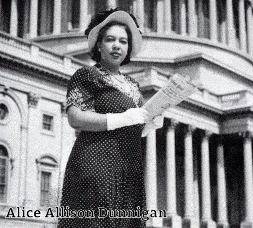 Эллис Аллисон Данниган - первая темнокожая журналистка, получившая аккредитацию в Белом Доме