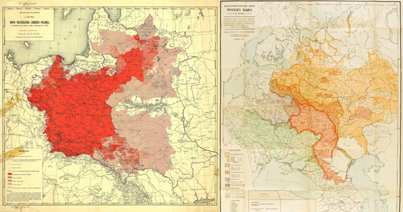 18 редких карт первой половины XX века, изучать которые можно часами