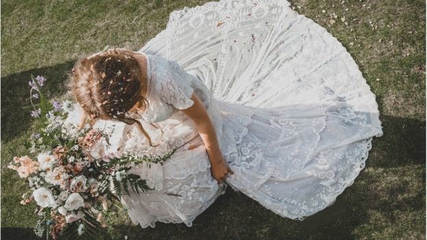  Эдинбургская химчистка потеряла 150-летнее свадебное платье